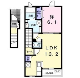 ノーブルＭの物件間取画像